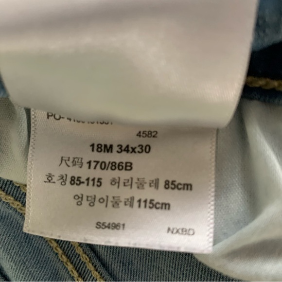 Women's DENIZEN from Levi Modern Skinny 18M 34x30 - Picture 4 of 11